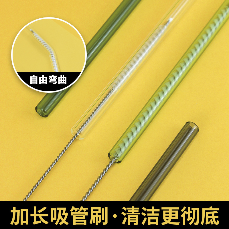 奶瓶刷杯刷六件套 厨房清洁日用品吸管清洁套装长柄壶刷保温杯刷细节图