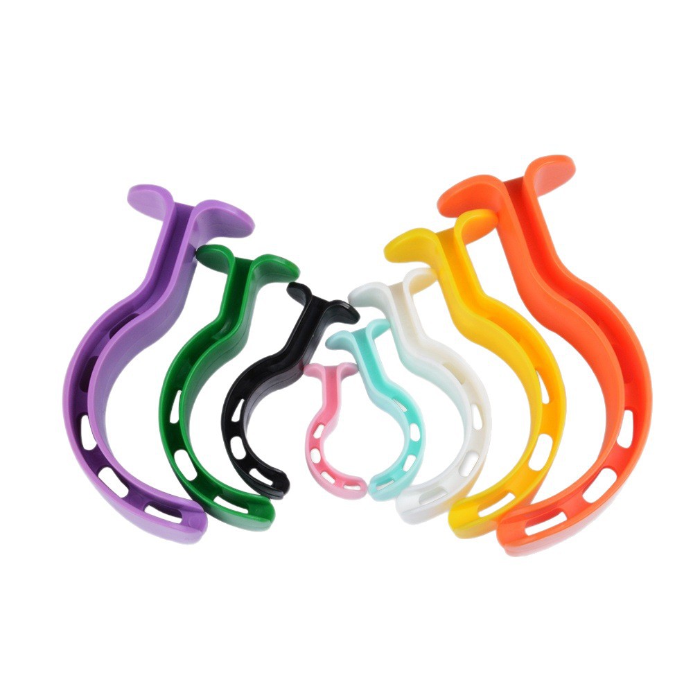Cross-border exclusive disposable bilateral oropharyngeal ventilation duct, multi-specification color medical hollow oropharyngeal Item Picture