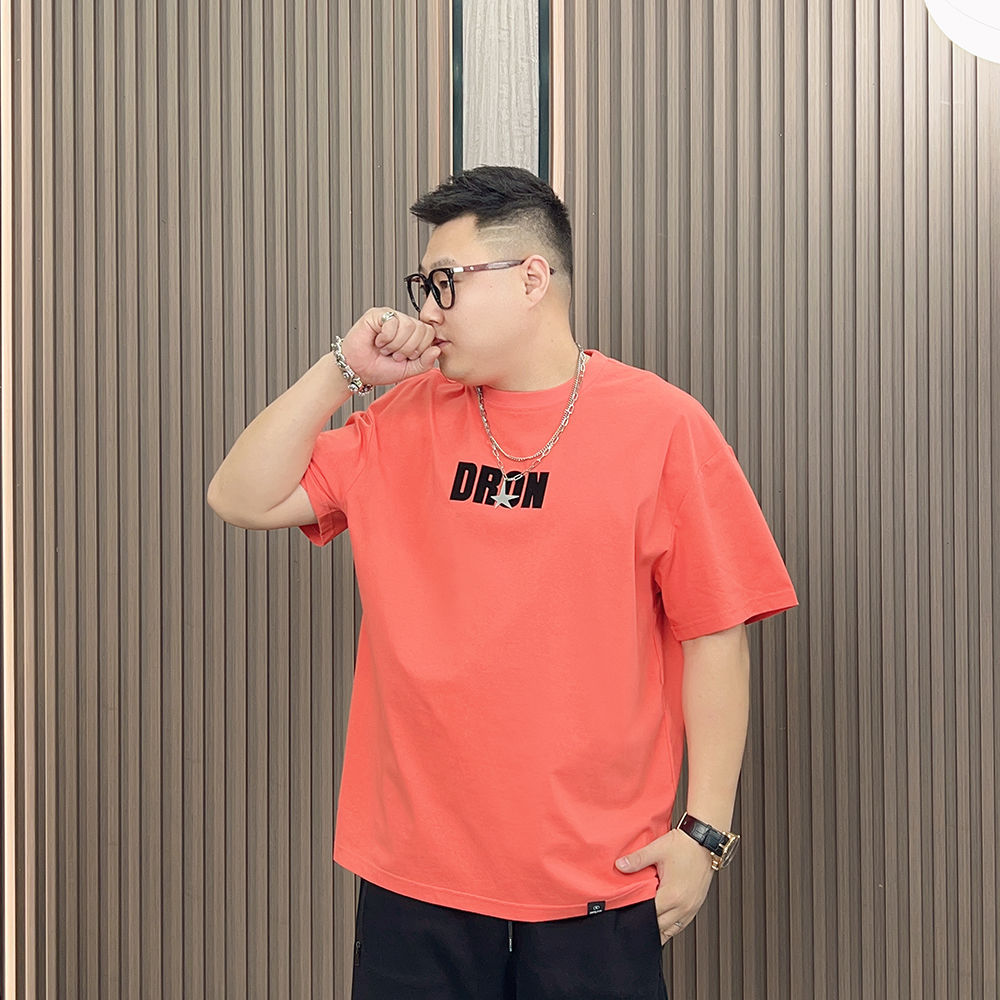 Men's short-sleeved T-shirt for summer, oversized men's wear 2024 new style base layer, loose and plus-size men's T-shirt Application Scenario