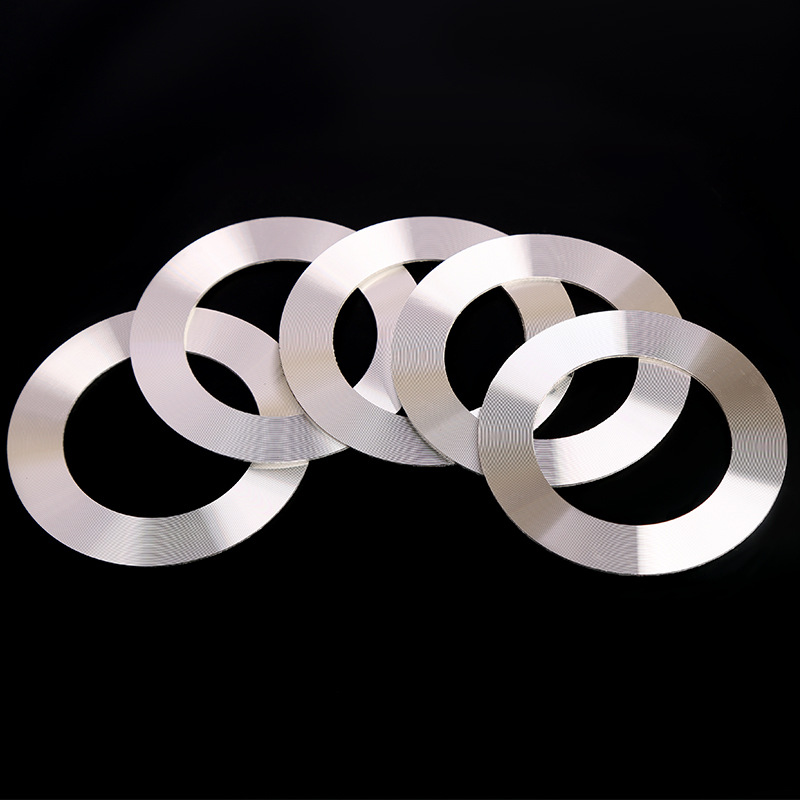 The manufacturer processes and customizes aluminum sheet CD-patterned switch button nameplates with high-gloss cd patterns Specification drawing