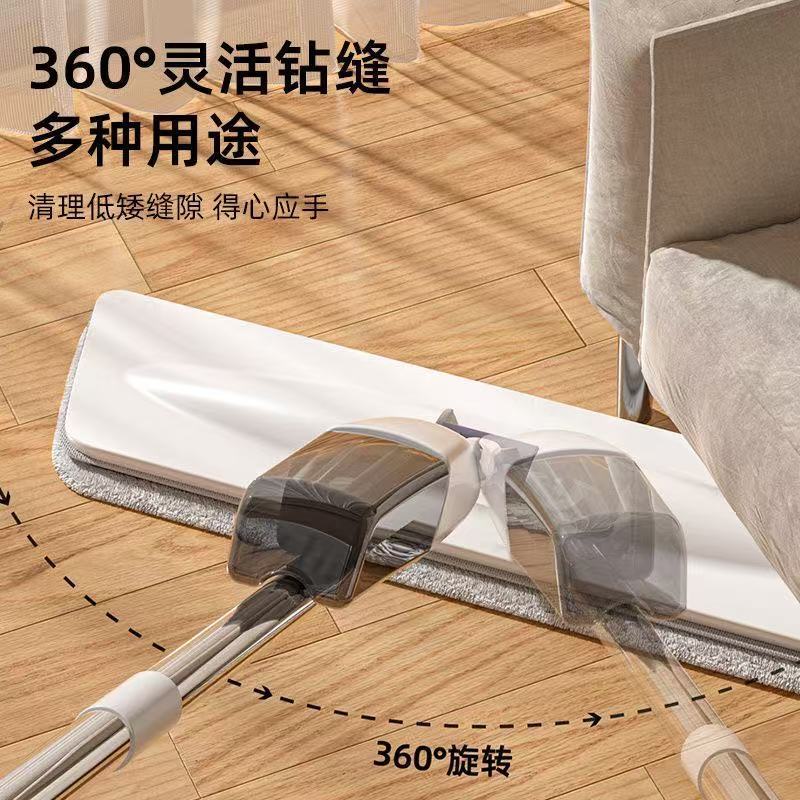 拖把/拖布桶/免手洗拖把/海绵拖把/旋转拖把产品图