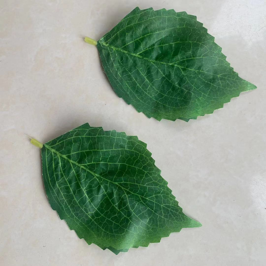 Simulation flower silk screen flower simulation tree leaf hydrangea flower leaf silk screen sunflower leaf single piece sun Mosaic wholesale full figure