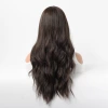 The big wave breathable wig is the same style of fashionable headwear. It's a popular face-trimming wig that looks realistic and natural. Long curly hair, middle parting for women Application Scenario