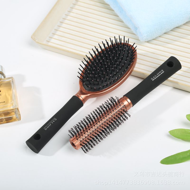 Air Bag Curly Hair Comb Inner Buckle Cylinder Roll Comb Blow Hair Styling Curl Comb Salon Home Air Cushion Female Short Hair Long Hair Application Scenario