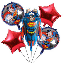 超人英雄气球套装 儿童生日 派对装饰 超人复仇者联盟气球