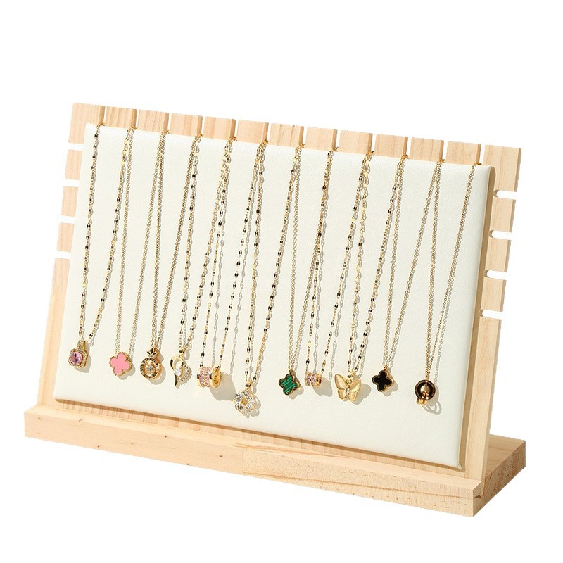 تعرض الحلي ذات الحجم الكبير كشك لسلسلة من المجوهرات من الخيزران، سوار، Item Picture