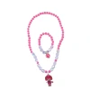 Children's jewelry necklaces, bracelets, rings, ear clips, bubble blowing girls, princess jewelry sets, fashionable Item Picture