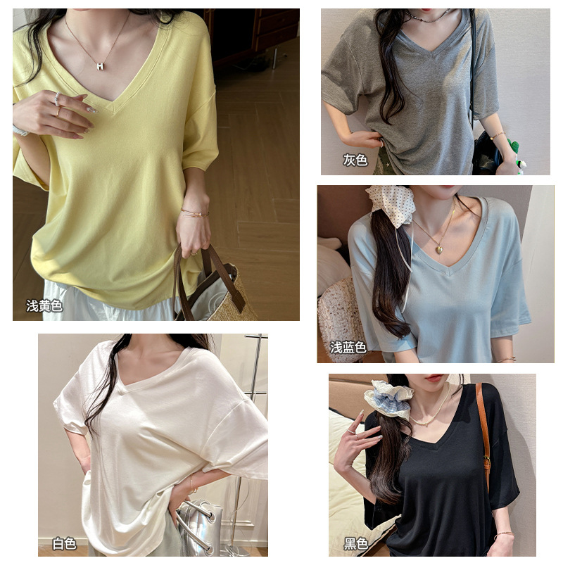 短袖/衣服/女装/国潮/短袖批发产品图
