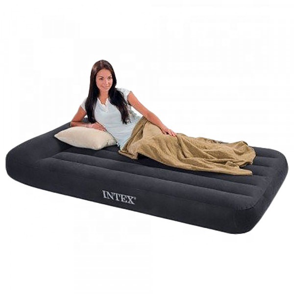 INTEX64731 植绒充气床垫便携式床垫充气玩具居家地铺床垫详情图3