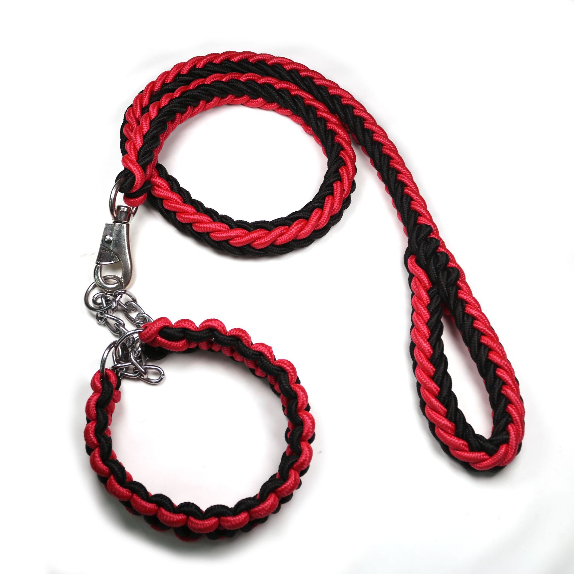 Pet leash collar, large and medium-sized dog eight-strand leash, dog braided leash, dog leash Application Scenario