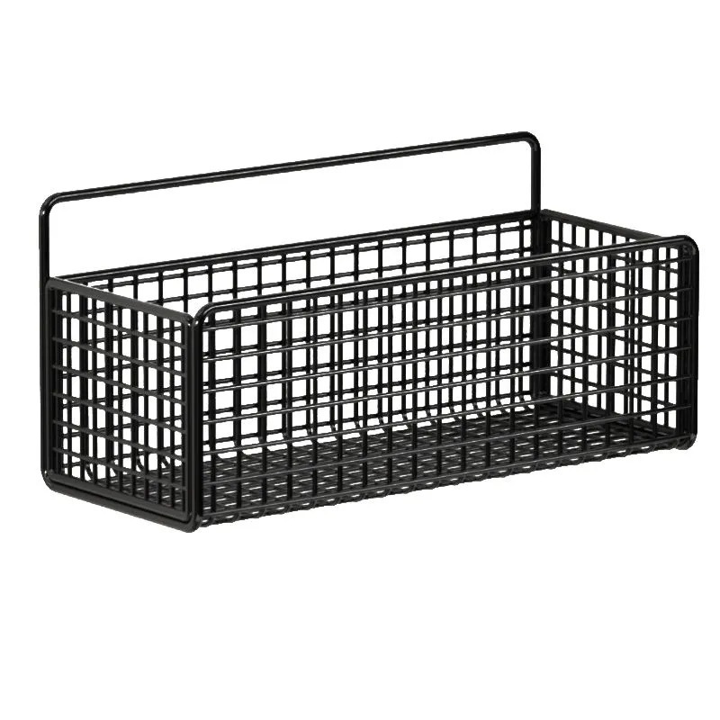 Bathroom toilet storage shelf perforation-free toilet toilet washbasin wall kitchen storage bath wall mounted Item Picture