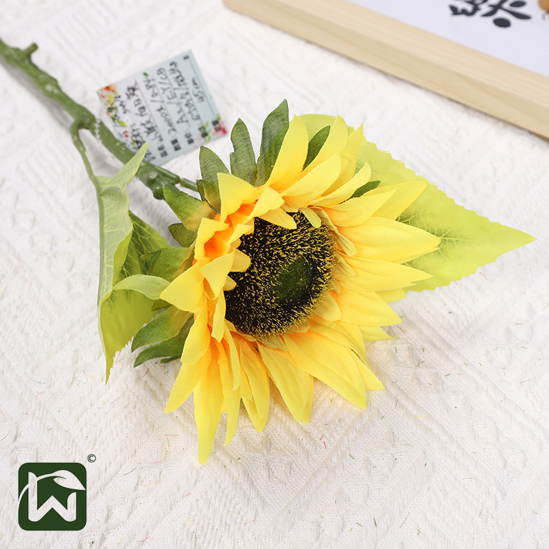 Artificial flower arrangements, fake flowers, sunflowers, home decoration and arrangement supplies, office atmosphere decoration and display props details Picture