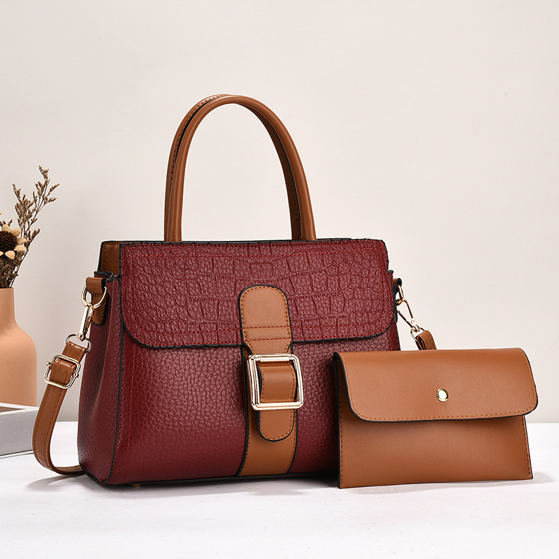 Temperament Mother Ladies Bag Factory Direct Sales Single Shoulder Crossbody Bag New Texture Fashion New Style Trend Handbag details Picture