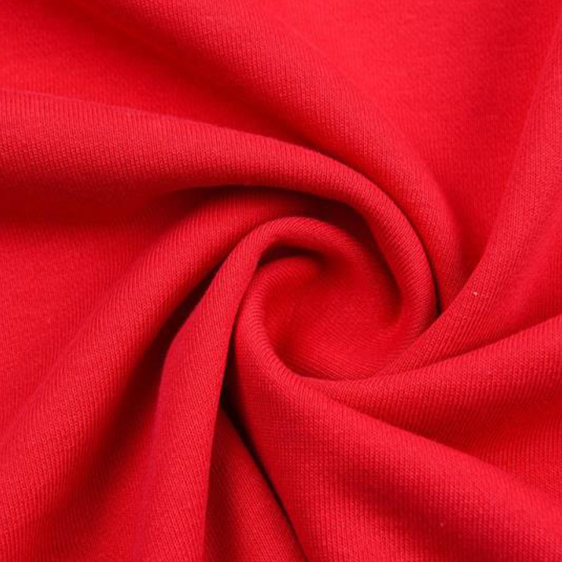 The fabric of the trendy sweatshirt with loops is made of all-cotton David fabric, knitted fish-scale loop fabric, and pure cotton genuine sweatshirt and sweatpants fabric Specification image