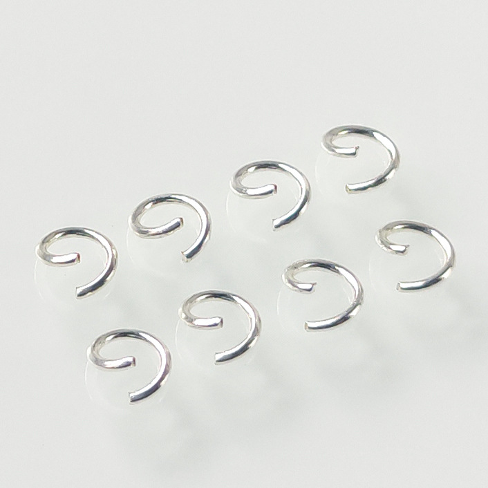 Open Loop O-Shaped Single Loop Electroplated Open Loop Diy Jewelry Accessories Connecting Closed Wire Iron Ring Lobster Buckle Accessories Application Scenario