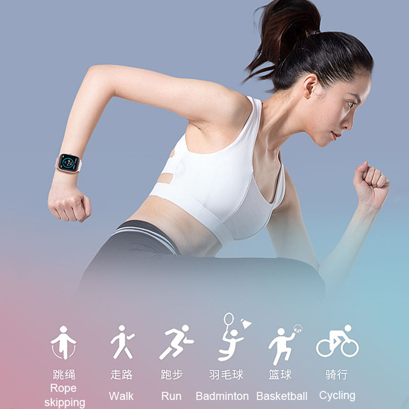 H10智能手环蓝牙手表smart watch心率血压P8智能通话运动智能手环外贸手表详情图2