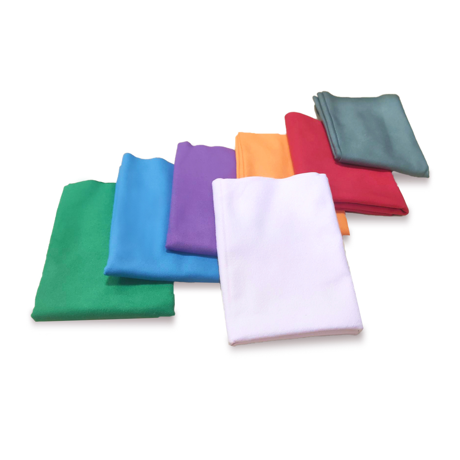 Microfiber Quick Drying Double-Sided Velvet Towel Soft Skin Quick Drying Wicking Sweat Sports Travel Yoga Beach Towel Specification drawing