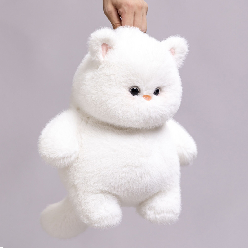 原创喵它崽肥猫布偶胖乎乎的白色猫咪可爱哈基米毛绒玩具玩偶娃娃