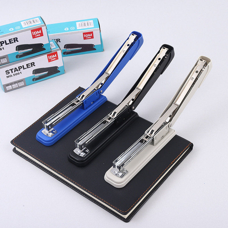 Lidemei Office Labor Saving Stapler No. 12 Simple Stapler Size Metal Tie Rod Home Binding Machine details Picture
