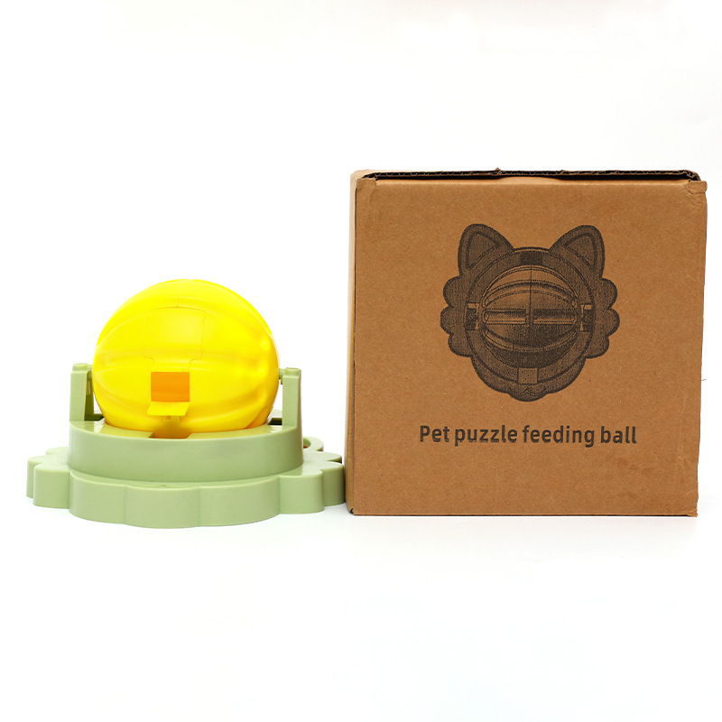 Pet supplies Amazon's new puzzle rotating leaky ball cat and dog interactive leaky toy dog toy
