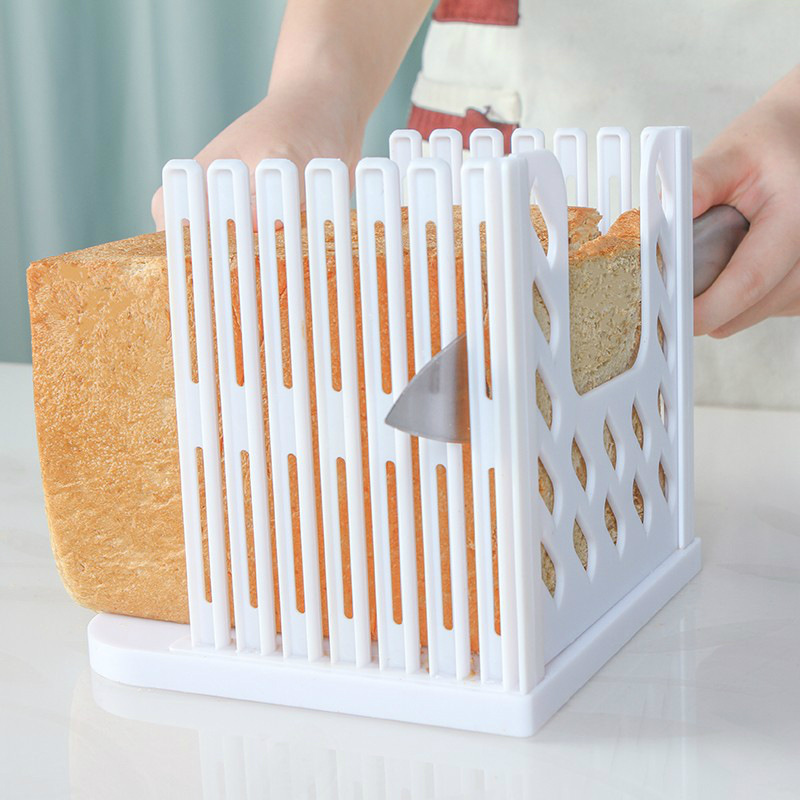 TV产品 Bread slicer 吐司切片架 蛋糕分片架 多功能面包切片器