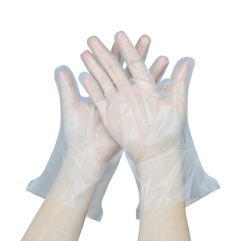 一次性手套烘焙染发薄膜塑料加厚tpe手套防油一次性pe食品级手套详情图5