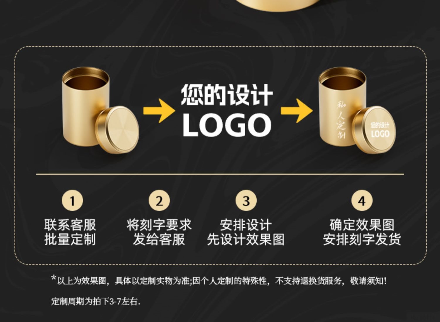 Aluminum alloy tea cans, travel portable sealed cans, small metal portable creative tea packaging boxes, small tea cans pic 15