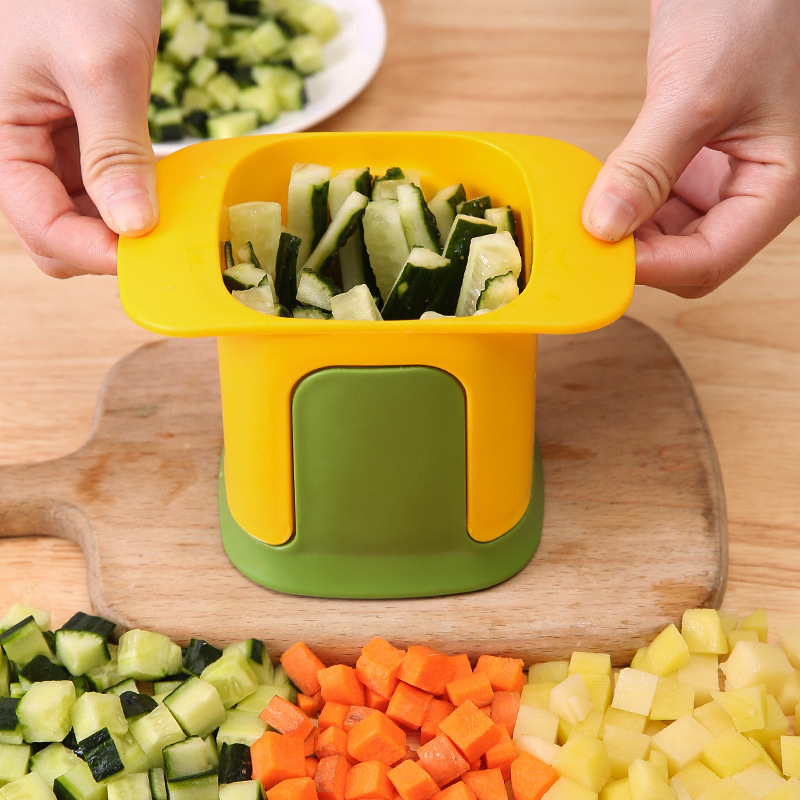 Dicing device Chips slicer Carrot onion ham slicer Granule press device Potato slicer Small tool details Picture
