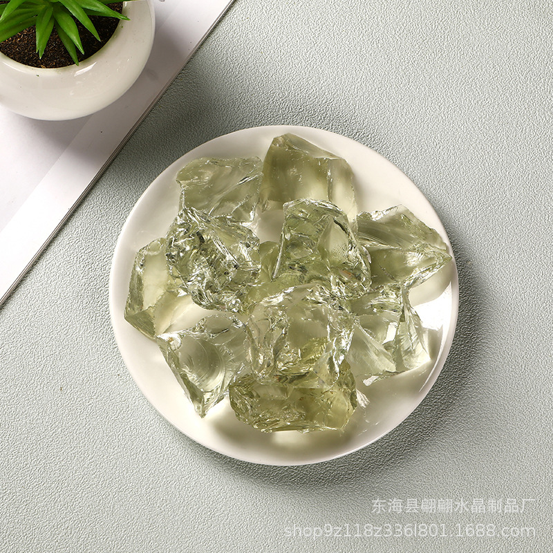 琉璃原石/浅蓝琉璃/深绿琉璃产品图