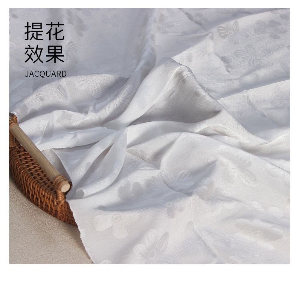 无弹色丁/健康布/胆布白底实物图