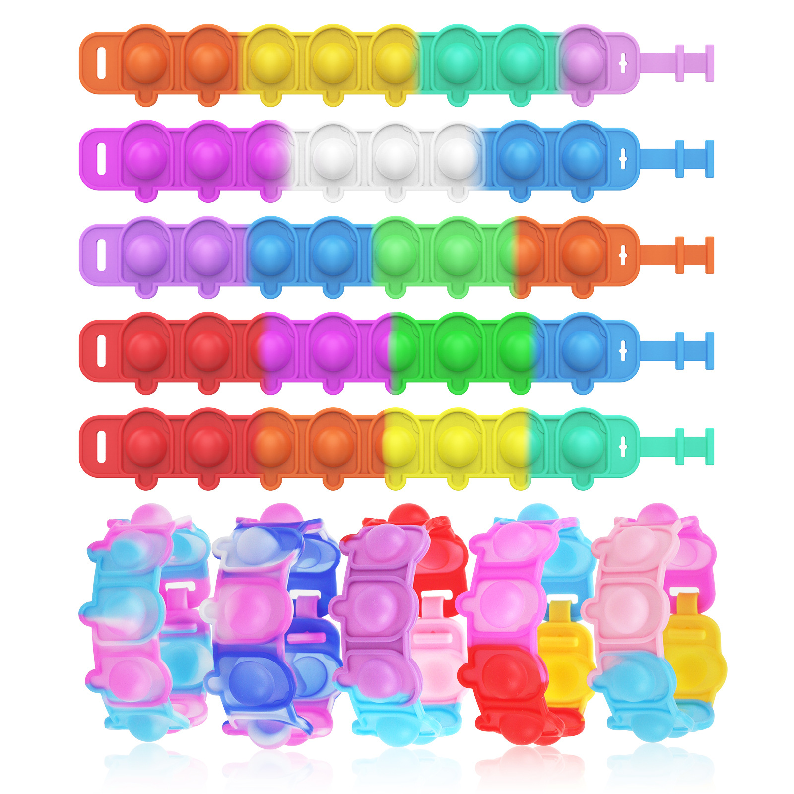 Rat Control Pioneer Bracelet Bubble Bracelet Stress Relief Bracelet Mouse Control Bracelet Watch Toy Bubble Music Item Picture
