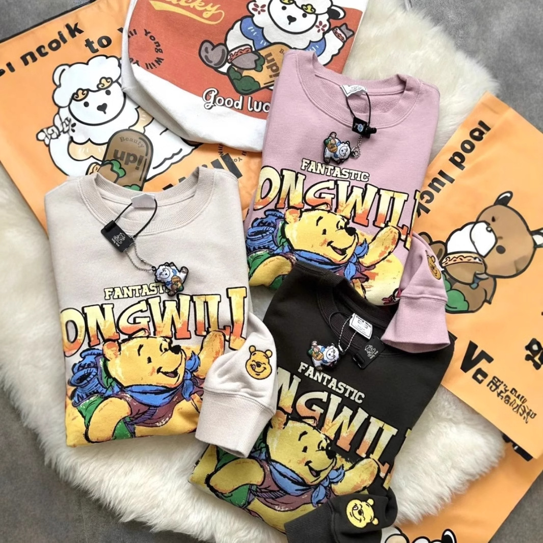 In addition to the casual and laid-back design sense of the Taiwanese and Korean version of the cross-border trade couple hoodie for women on Instagram Item Picture