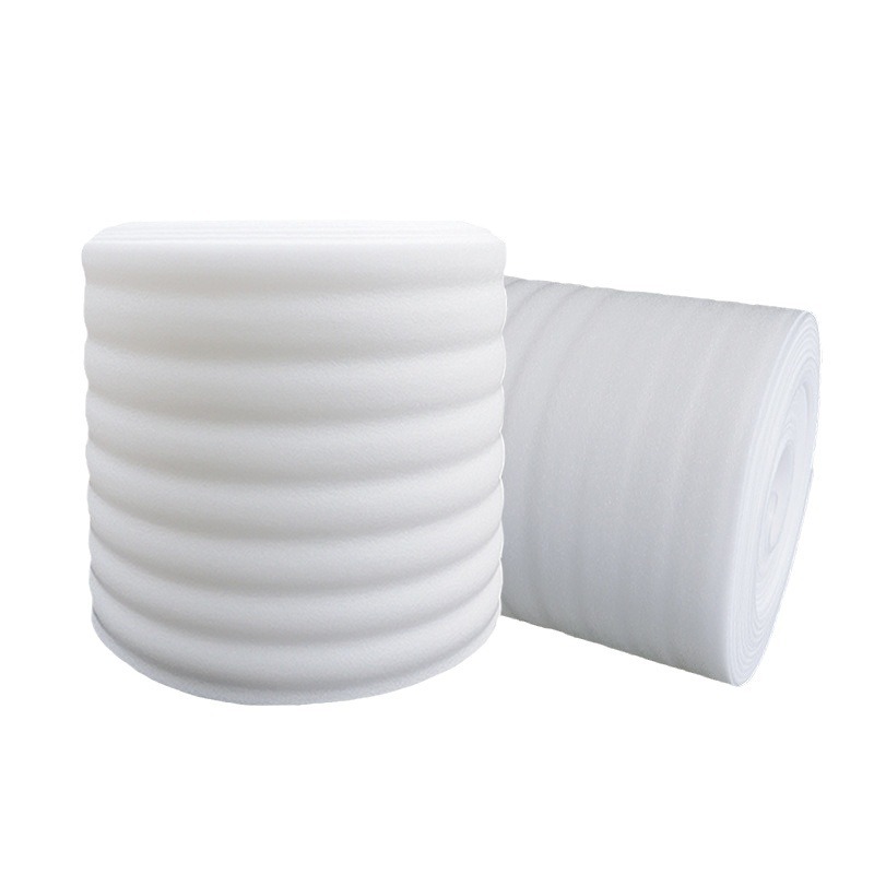 epe pearl cotton foam roll packaging material filling inner lining express anti-collision foam cotton roll source manufacturer Item Picture