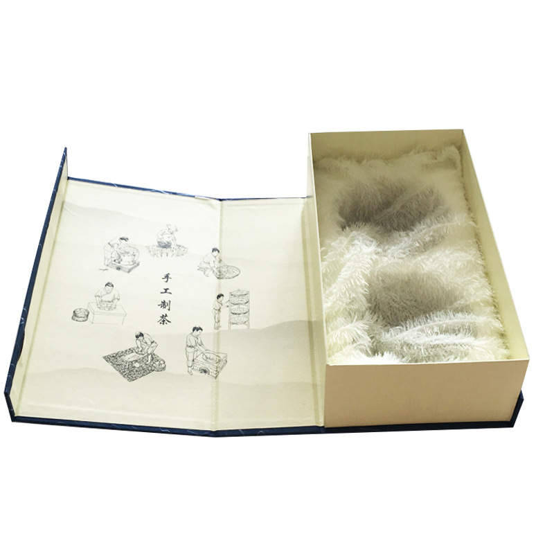 Packaging Box Color Box Handbag Gift Box Set Flip Book Folding Paper Box Cover Box Book Box Specification drawing