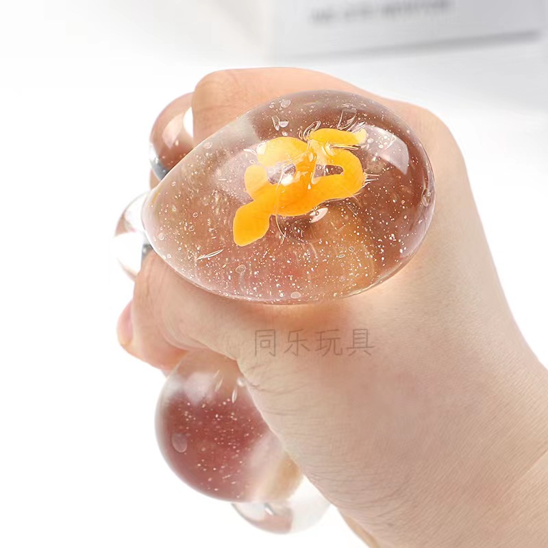 Amber Maltose New Explosive Tiktok Hot Soft Slow Rebound Decompression Toy Pinch Ball details Picture