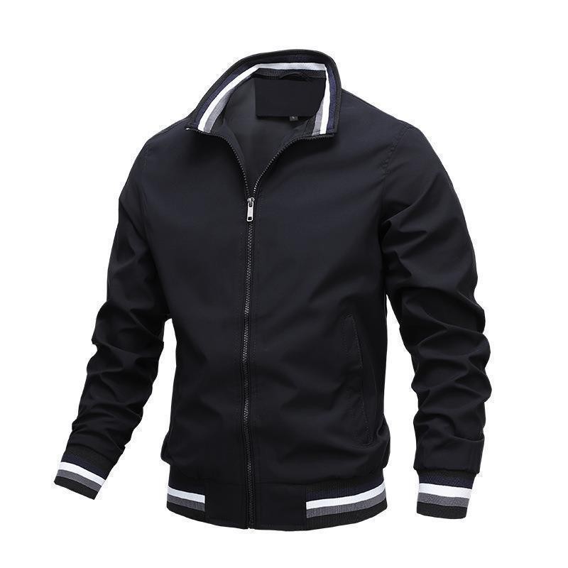 2025 Spring and Autumn Zipper Pocket Hooded Casual  jacket full figure