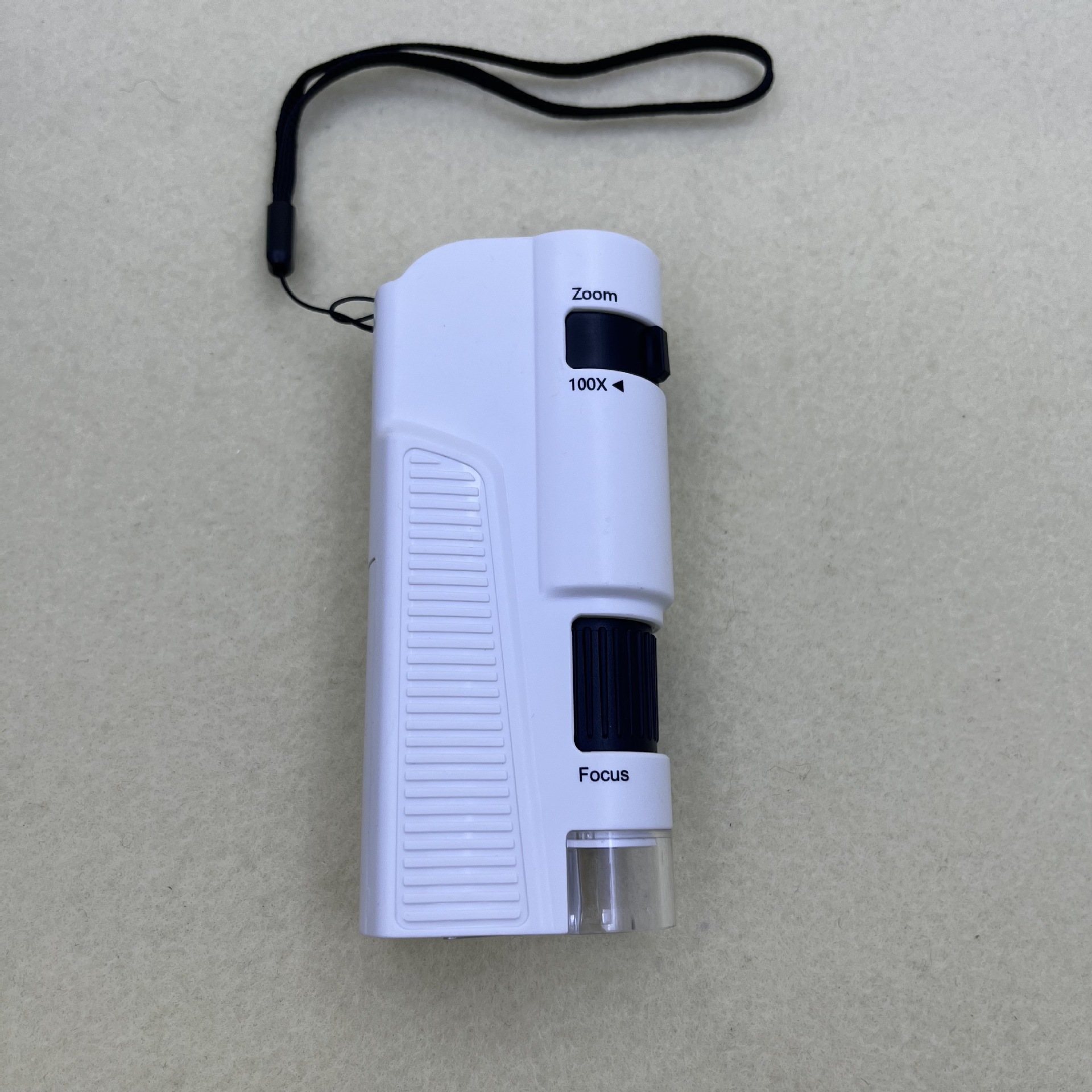 New 100-250x variable magnification UV banknote detector microscope observation magnifying glass with light source Item Picture