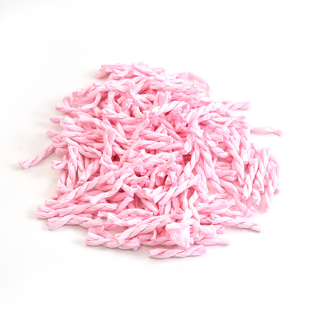 麻绳/棉绳/手工拉菲草绳/米色尼龙绳/腰绳产品图