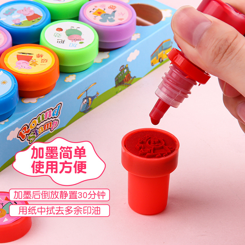 创意/独角鹿/钥匙扣儿童玩具/手账印章/印章细节图