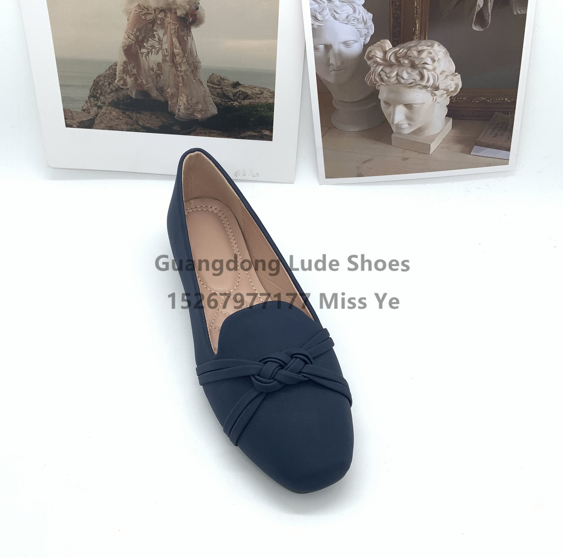 Women's Casual Single Shoes Casual Simple Fashion Comfortable Flat Single Shoes Guangzhou Women's Shoes Craft Shoes Work Single Shoes Women