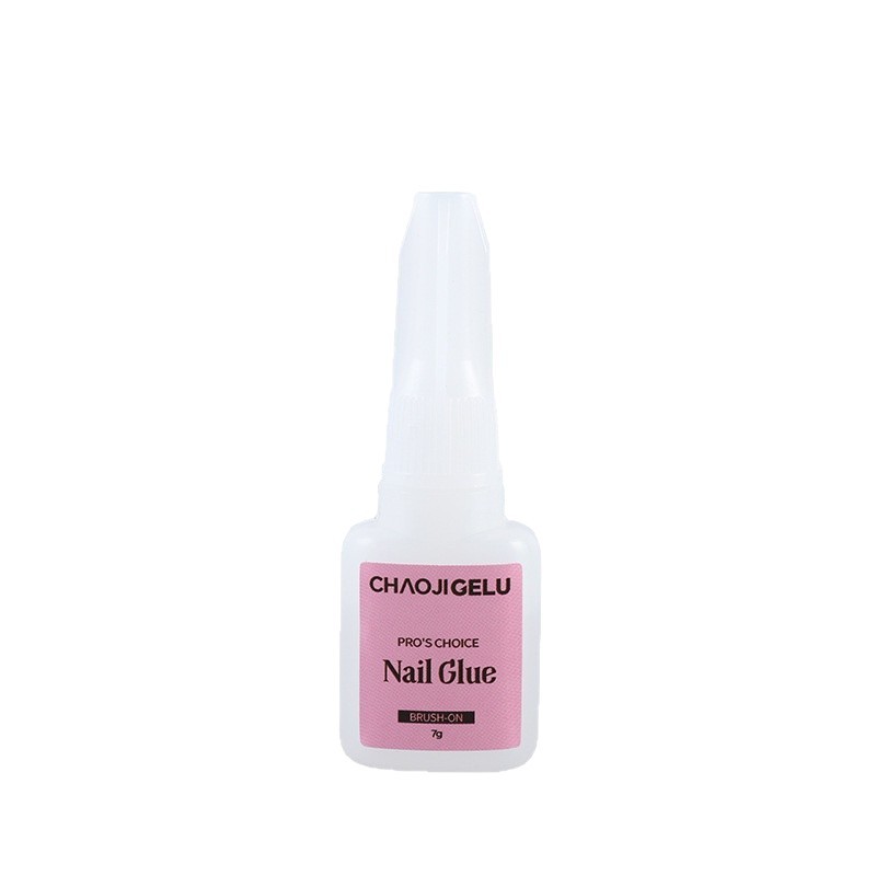 Nail salon special nail plate adhesive 7g powder glue Wearable nail small glue long-lasting quick-drying adhesive nail plate glue Item Picture