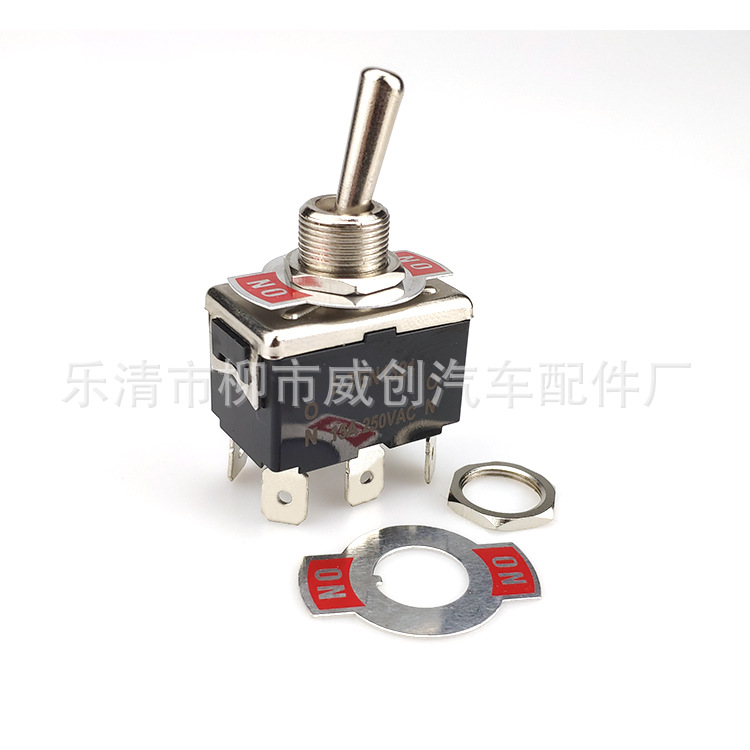Black flat-foot toggle arm switch E-TEN1021, 1121, 1122, 1221, 1321, 1322 Application Scenario