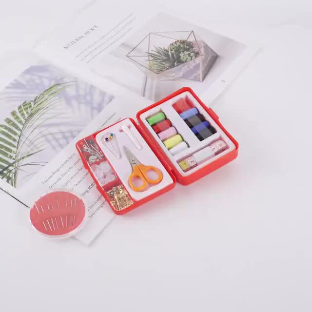 Hand needle box and needle thread set Specification image