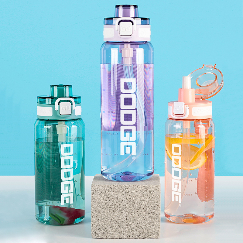 Xile Plastic Water Cup 750Ml Portable Male And Female Students Handy Cup Large Capacity Simple Portable Sports Cup Anti-Fall Water Cup Wholesale