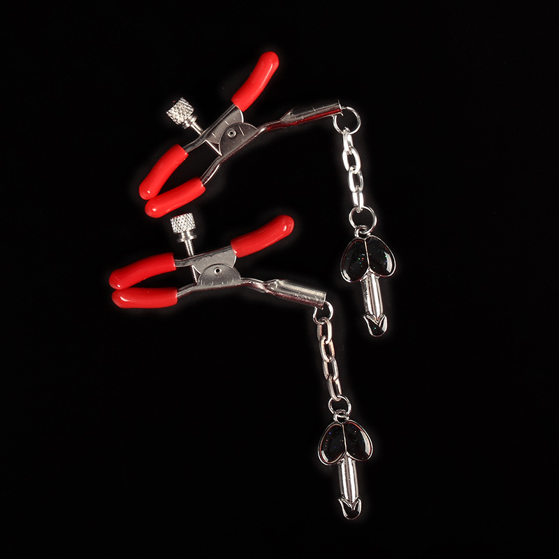 Sex adult thermochromic small breast clip boobs clip sm Torture clip wholesale sex toy tools
