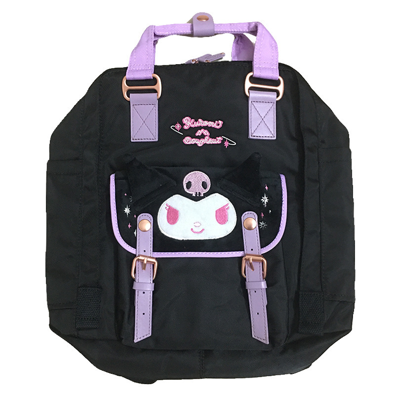 Donut mochila mujer nuevo macaron color hombre y mujer mochila de mano estudiante bolsa de viaje deportivo Item Picture