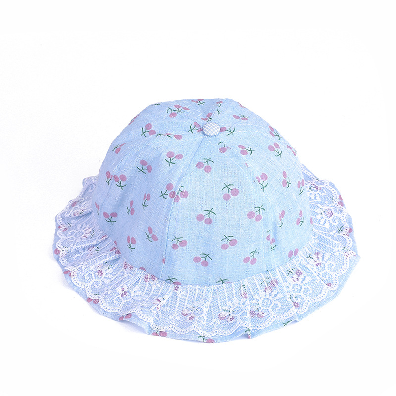 New Spring And Autumn Girl Hat New Children's Baby Hat Thin Pot Hat Children's Fisherman Hat Baby Shade Hat Shade Item Picture