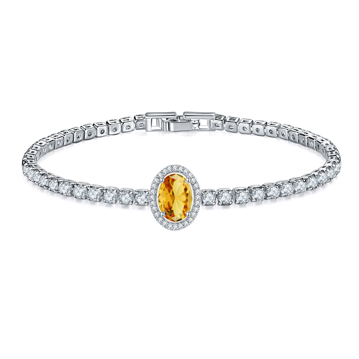 The water-drop studded bracelet of Kashi jewelry is a bestseller. It is a fashionable and luxurious cross-border creative micro-inlaid zircon jewelry from Europe and America Application Scenario