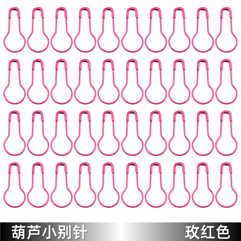 Cross-border metal gourd pin, gourd-shaped small pin, DIY colorful marker buckle, clothing sewing machine safety lock pic 13