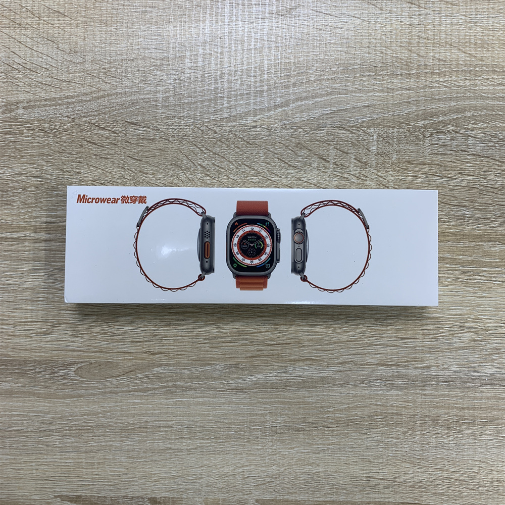 微穿戴W68运动版ultra新款智能手表W68+双支付49mm直播一件代发